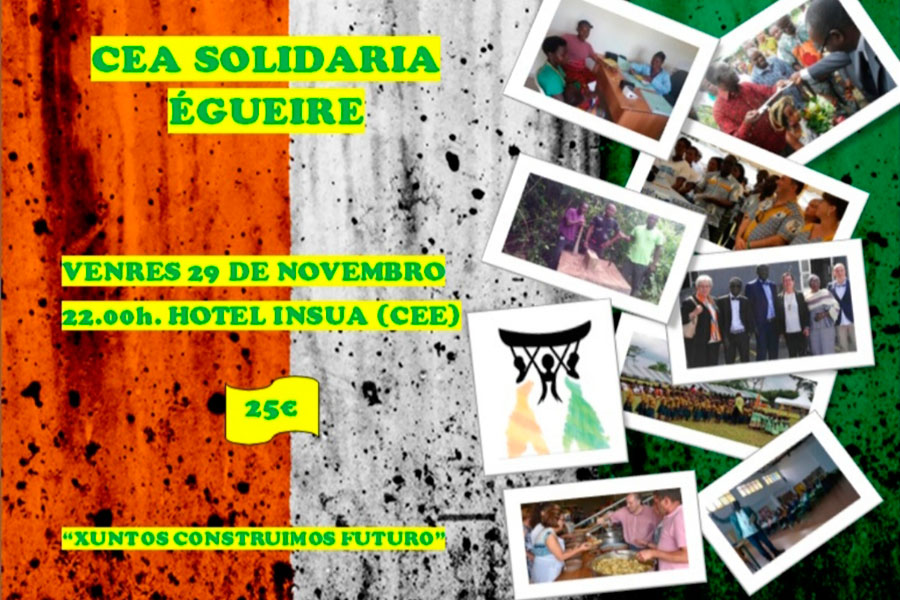 Cena solidaria Egueire 2019