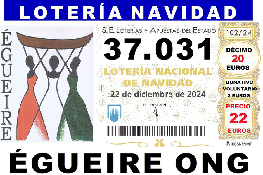 Lotería Navidad Égueire 2024